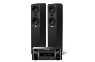 Marantz Melody X. M-CR612 Music System with Q Acoustics Q 5040 Floorstanding Speakers