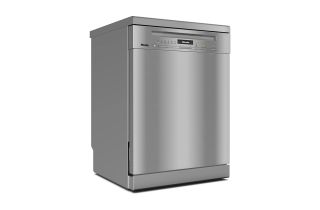 Miele G7130SC Freestanding Dishwasher - Clean Steel