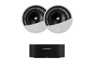 Marantz MODEL M1 2.1 Channel Streaming Amplifier with KEF Ci200QR Ceiling Speakers