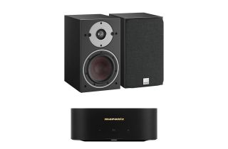 Marantz MODEL M1 2.1 Channel Streaming Amplifier with Dali Oberon 1 Bookshelf Speakers
