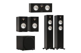 Monitor Audio Bronze 300 7G 5.1 Speaker Package - Black