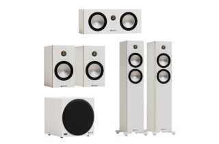 Monitor Audio Bronze 300 7G 5.1 Speaker Package - White