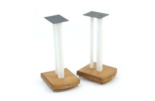 Atacama Moseco 5 (515mm) Speaker Stands - Diamond White / Natural Bamboo