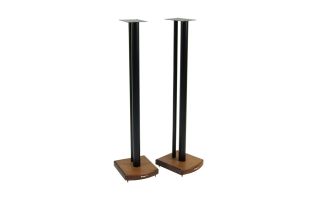 Atacama Moseco 10 (1015mm) Speaker Stands - Satin Black / Natural Bamboo