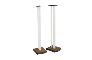 Atacama Moseco 10 (1015mm) Speaker Stands - Diamond White / Dark Bamboo