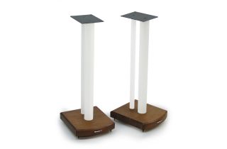 Atacama Moseco 6 (615mm) Speaker Stands - Diamond White / Dark Bamboo