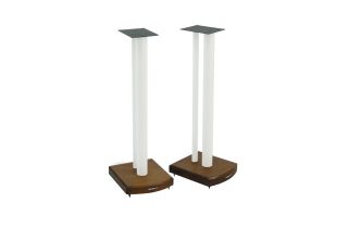 Atacama Moseco 7 (715mm) Speaker Stands - Diamond White / Dark Bamboo