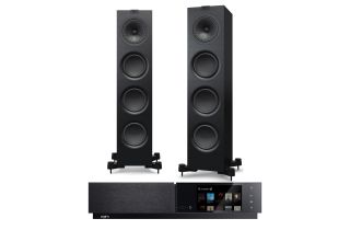 Naim Uniti Nova All-In-One Player with KEF Q750 Floorstanding Speakers