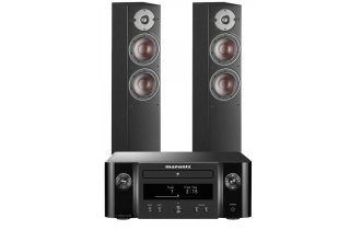 Marantz Melody X. M-CR612 Music System with Dali Oberon 5 Floorstanding Speakers