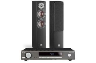 Arcam SA10 Integrated Amplifier with Dali Oberon 5 Floorstanding Speakers