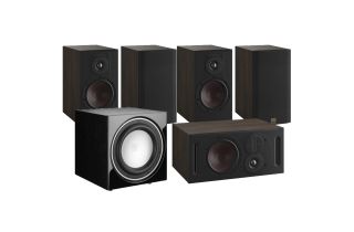 Dali OPTICON 2 MK2 5.1 Home Cinema Speaker Package - Tobacco Oak (Vinyl)