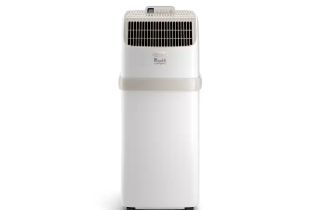DeLonghi Pinguino PACES72 Compact Portable Air Conditioner - 8,300 BTUs, White, A rated 
