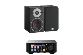 Eversolo Play Integrated Streaming Amplifier with Dali Oberon 1 Bookshelf Speakers
