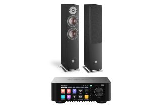 Eversolo Play Integrated Streaming Amplifier with Dali Oberon 5 Floorstanding Speakers