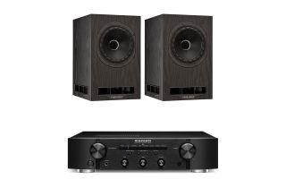 Marantz PM6007 Integrated Amplifier with Fyne Audio F5e Bookshelf Speakers