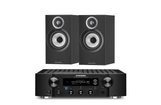 Marantz PM7000N Integrated Stereo Amplifier with Bowers & Wilkins 607 S3 Standmount Speakers
