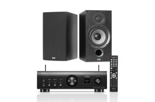 Denon PMA-900HNE Integrated Network Amplifier with Elac Debut B6.2 Bookshelf Speakers
