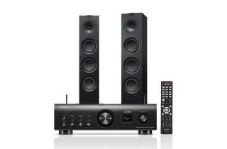 Denon PMA-900HNE Integrated Network Amplifier with KEF Q550 Floorstanding Speakers