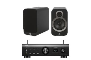 Denon PMA-900HNE Integrated Network Amplifier with Q Acoustics 3020i Bookshelf Speakers