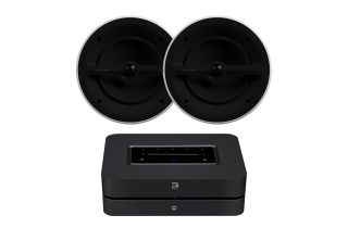 Bluesound Powernode with Bowers & Wilkins CCM382 In-ceiling Speakers