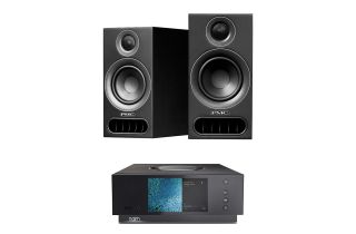 Naim Atom HDMI with PMC prodigy1 Bookshelf Speakers