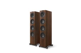 KEF Q11 META Floorstanding Speakers - Walnut