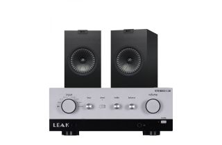 LEAK Stereo 130 Integrated Amplifier with KEF Q150 Bookshelf Speakers
