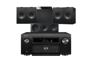 Denon AVC-X8500HA AV Receiver with KEF Q150 AV Speaker Pack