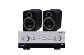 LEAK Stereo 130 Integrated Amplifier with Q Acoustics 3030i Bookshelf Speakers