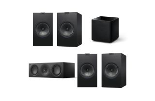 KEF Q350 5.1 AV Speaker Pack - Black
