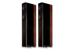 Q Acoustics Concept 500 Floorstanding Speakers - Black/Rosewood