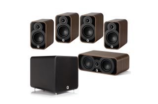 Q Acoustics Q 5010 5.1 Home Cinema Pack - Santos Rosewood