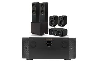 Marantz CINEMA 40 9.4 Channel AV Receiver with Q Acoustics Q 5040 5.1 Home Cinema Pack
