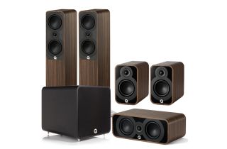 Q Acoustics Q 5040 5.1 Home Cinema Pack - Santos Rosewood