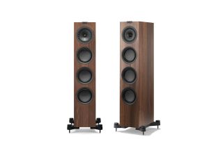 KEF Q550 Floorstanding Speakers - Walnut