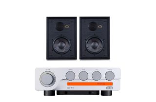 Quad 3 Integrated Amplifier with Wharfedale Denton 85 Bookshelf Speakers