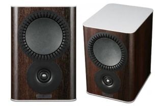 Mission QX-1 MKII Bookshelf Speakers - Walnut
