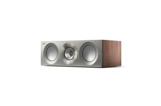 KEF Reference 2 Meta Centre Speaker - Satin Walnut / Silver