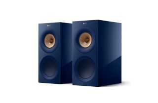 KEF R3 Meta Bookshelf Speakers - Indigo Gloss