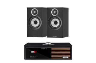 Ruark Audio R610 Music Console with Bowers & Wilkins 607 S3 Standmount Speakers
