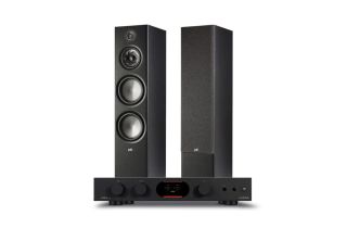 Audiolab 7000A Integrated Amplifier with Polk Reserve R700 Floorstanding Speakers