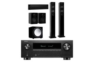 Denon AVC-X3800H 9.4 Ch. 8K AV Receiver with Monitor Audio Radius 270 5.1 AV Speaker Package