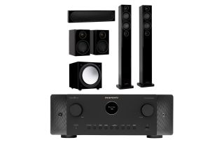 Marantz Cinema 60 DAB AV Receiver with Monitor Audio Radius 270 5.1 AV Speaker Package