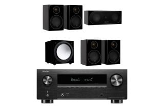 Denon AVC-X3800H 9.4 Ch. 8K AV Receiver with Monitor Audio Radius 90 5.1 AV Speaker Package