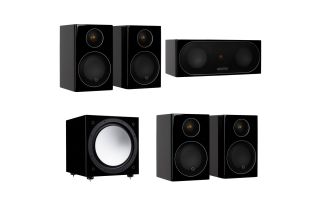 Monitor Audio Radius 90 5.1 AV Speaker Package - High Gloss Black