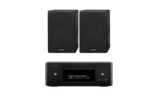 Denon RCD-N12 DAB All-In-One System with Denon SCN-10 Speakers