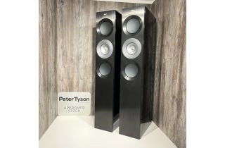 Ex Display - KEF Reference 3 Meta Floorstanding Speakers - High Gloss Black / Grey