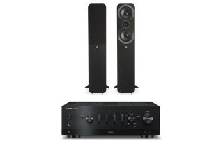 Yamaha R-N1000A Network Receiver with Q Acoustics 3050i Floorstanding Speakers