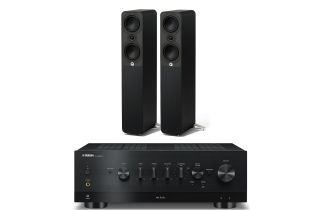 Yamaha R-N1000A Network Receiver with Q Acoustics Q 5040 Floorstanding Speakers