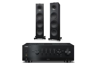 Yamaha R-N1000A Network Receiver with KEF Q950 Floorstanding Speakers